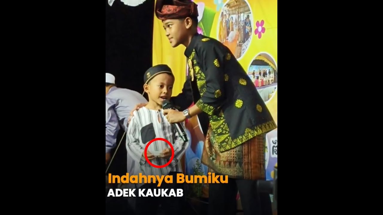 Indahnya Bumiku l อินดะห์ญอ บูมีกู #อาเดะเกากับล่าสุด #ร้องสด ร้องคู่กับเอฟฟซีตัวน้อย เก่งมากๆ