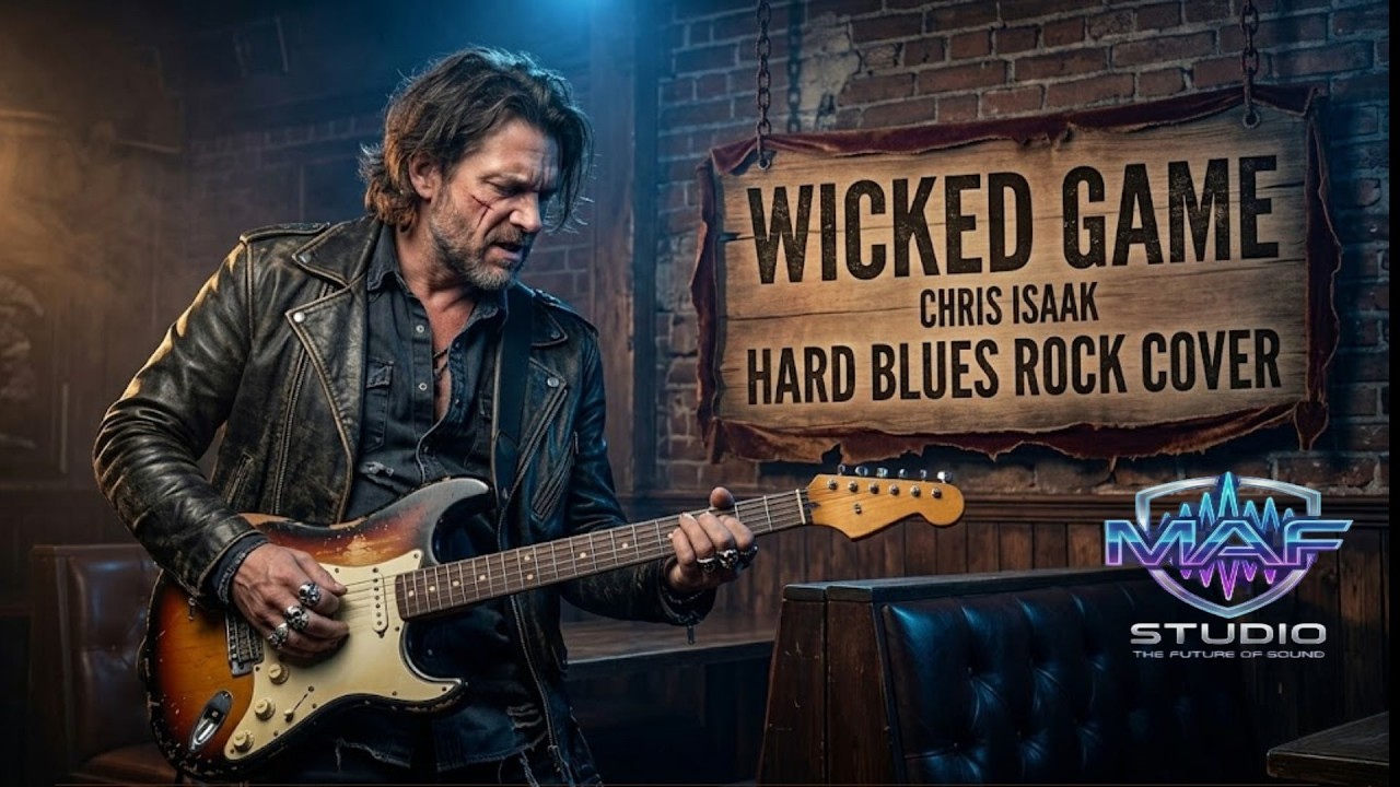 Wicked Game - Chris Isaak | But it's a HARD BLUES ROCK [MAF STUDIO REIMAGINED]