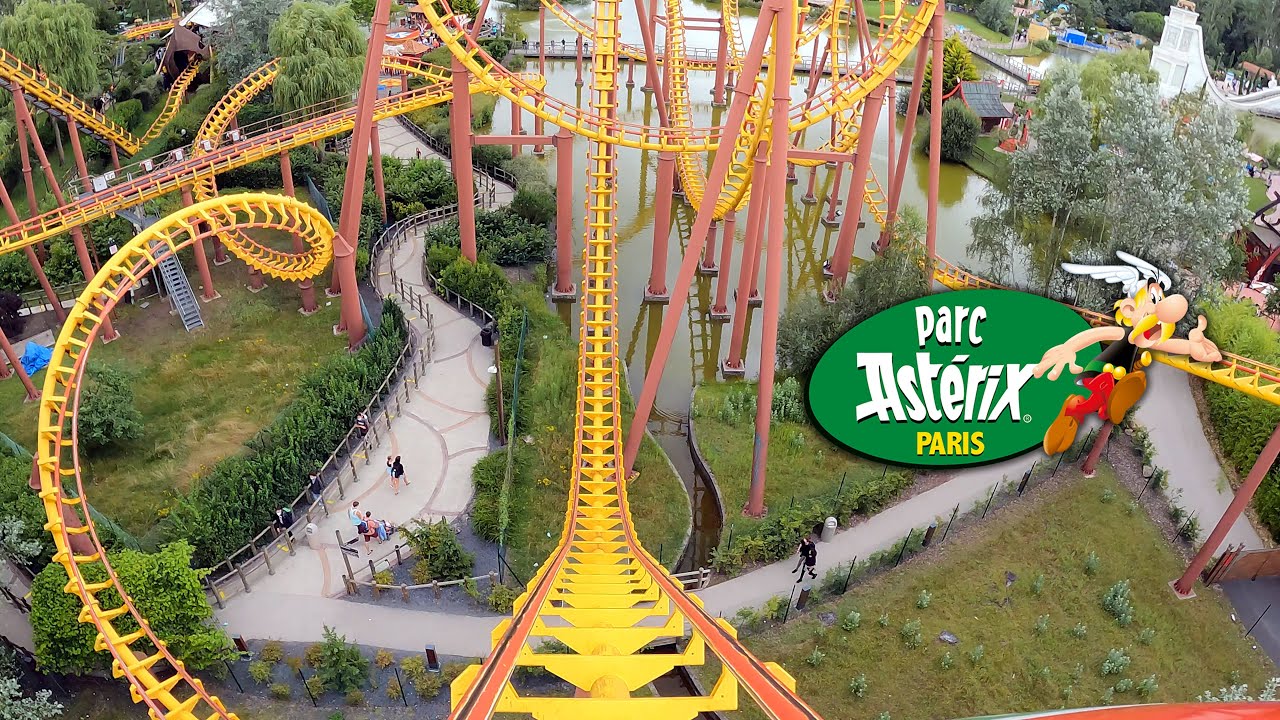 Goudurix [4K] Front Seat POV - Parc Astérix