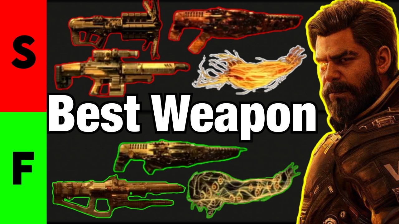 BEST WEAPONS in SAROS TIER LIST