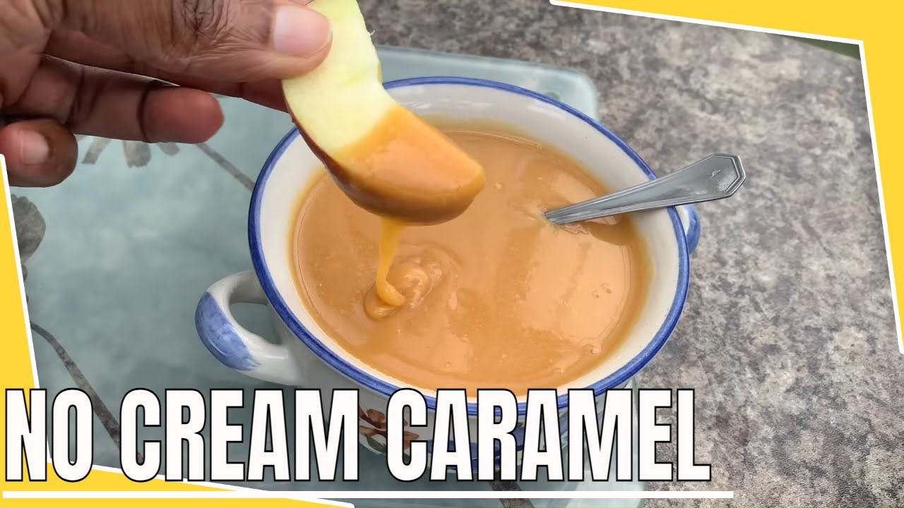 Easy Caramel Sauce Recipe No Cream  / easy homemade caramel sauce   / how to make caramel sauce