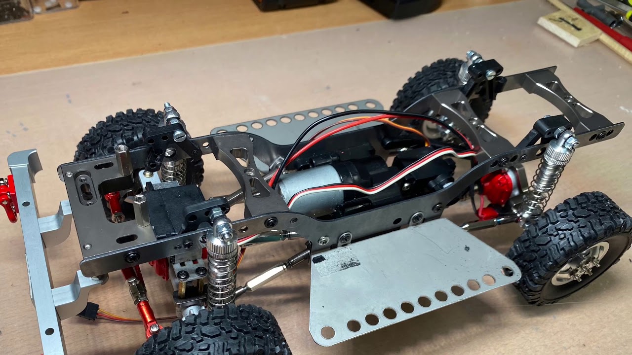 Upgrade WPL Mn 90/99 Full Metall Teil 2