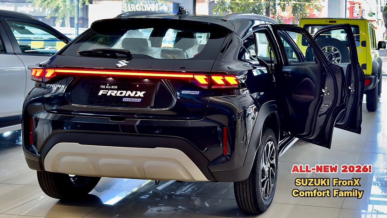 Совершенно новый Suzuki FRONX Super Hybrid 2026 года: производительность, комфорт, интерьер и экс...