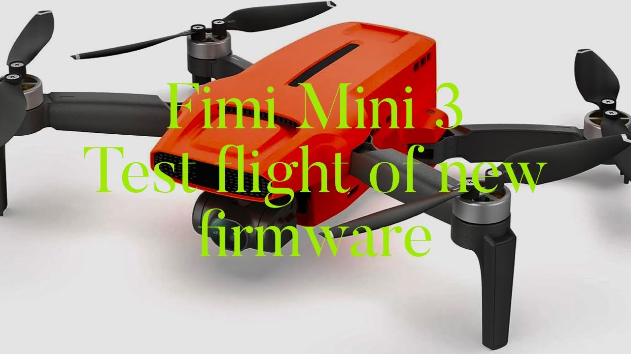Fimi Mini 3: Test flight of latest Firmware September 2024