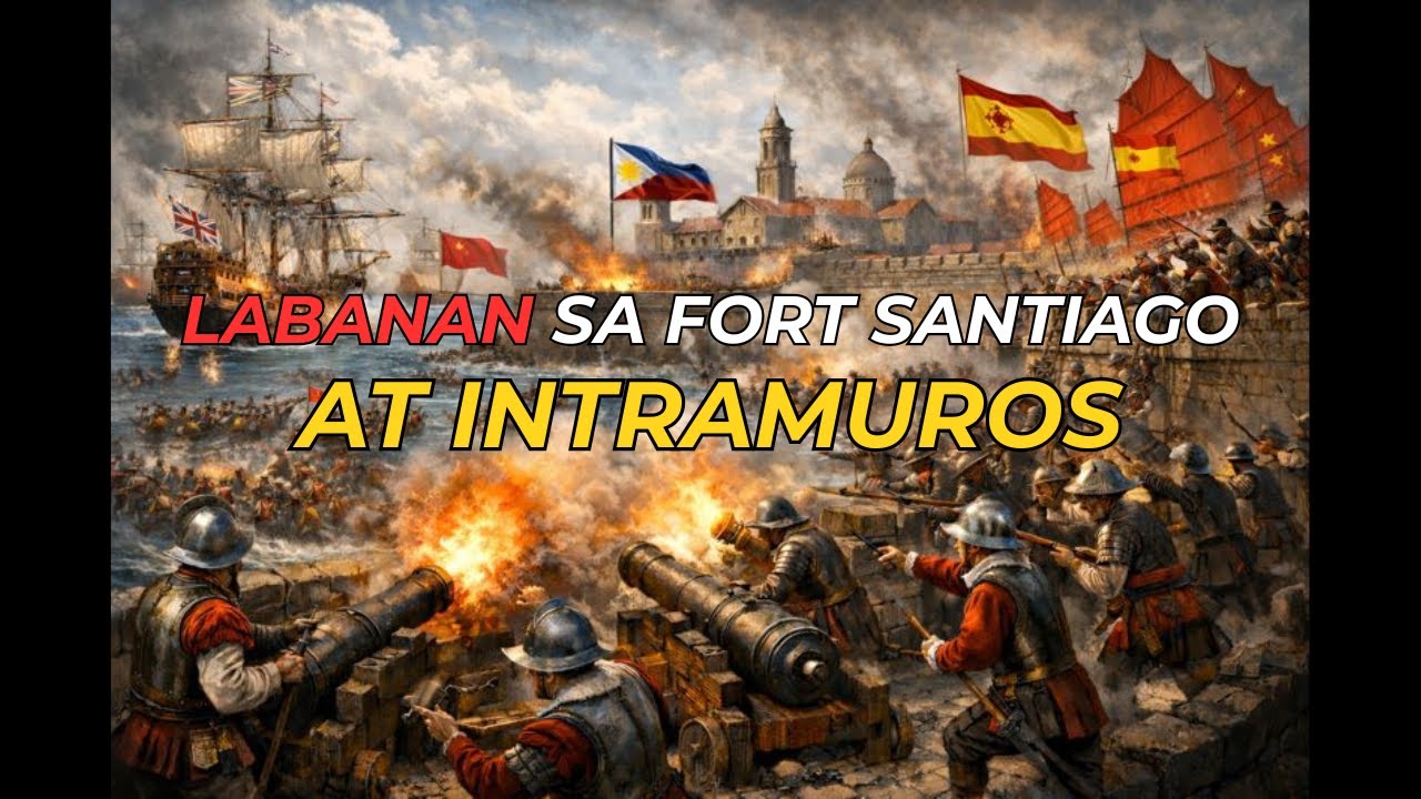 Paanu Napasok Ng Briton At Tsino-Japong Ang Fort Santiago At Intramuros