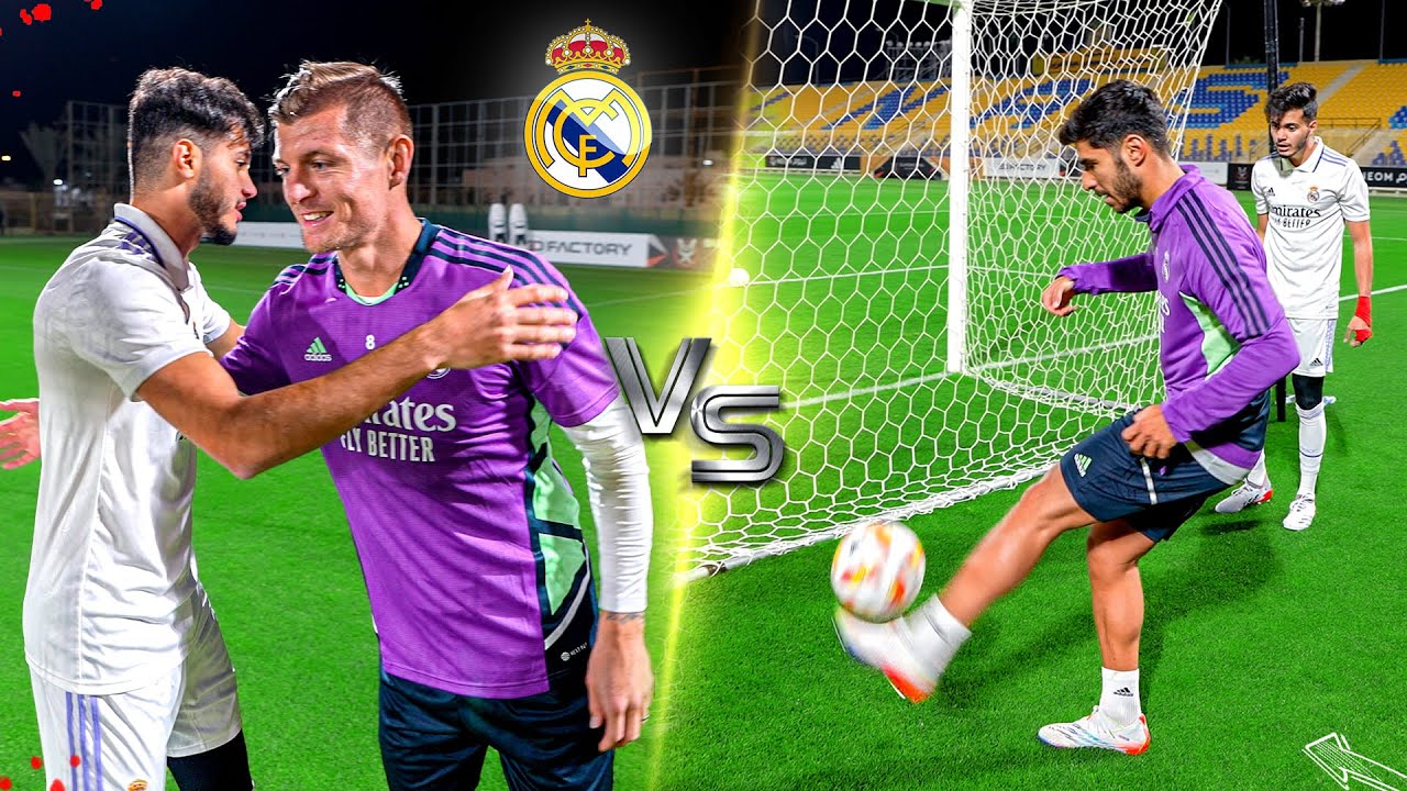 بشار عربي يتحدى لاعبين ريال مدريد!🔥