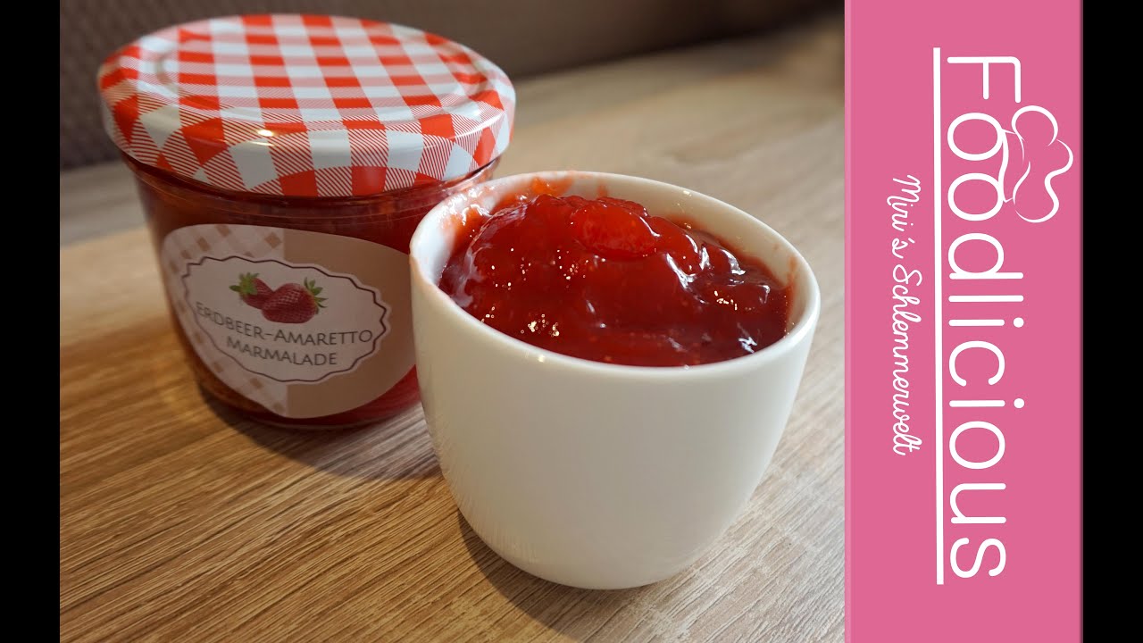 Vorwerk Thermomix TM5 - Erdbeer Amaretto Marmelade