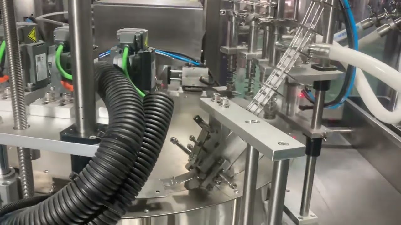 spout pouch filling capping machine
