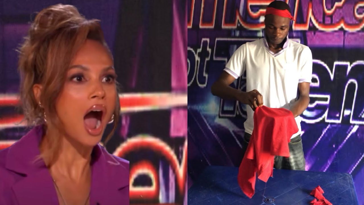 The judges were not expecting this   ​#magic #magician #american #talentshow 