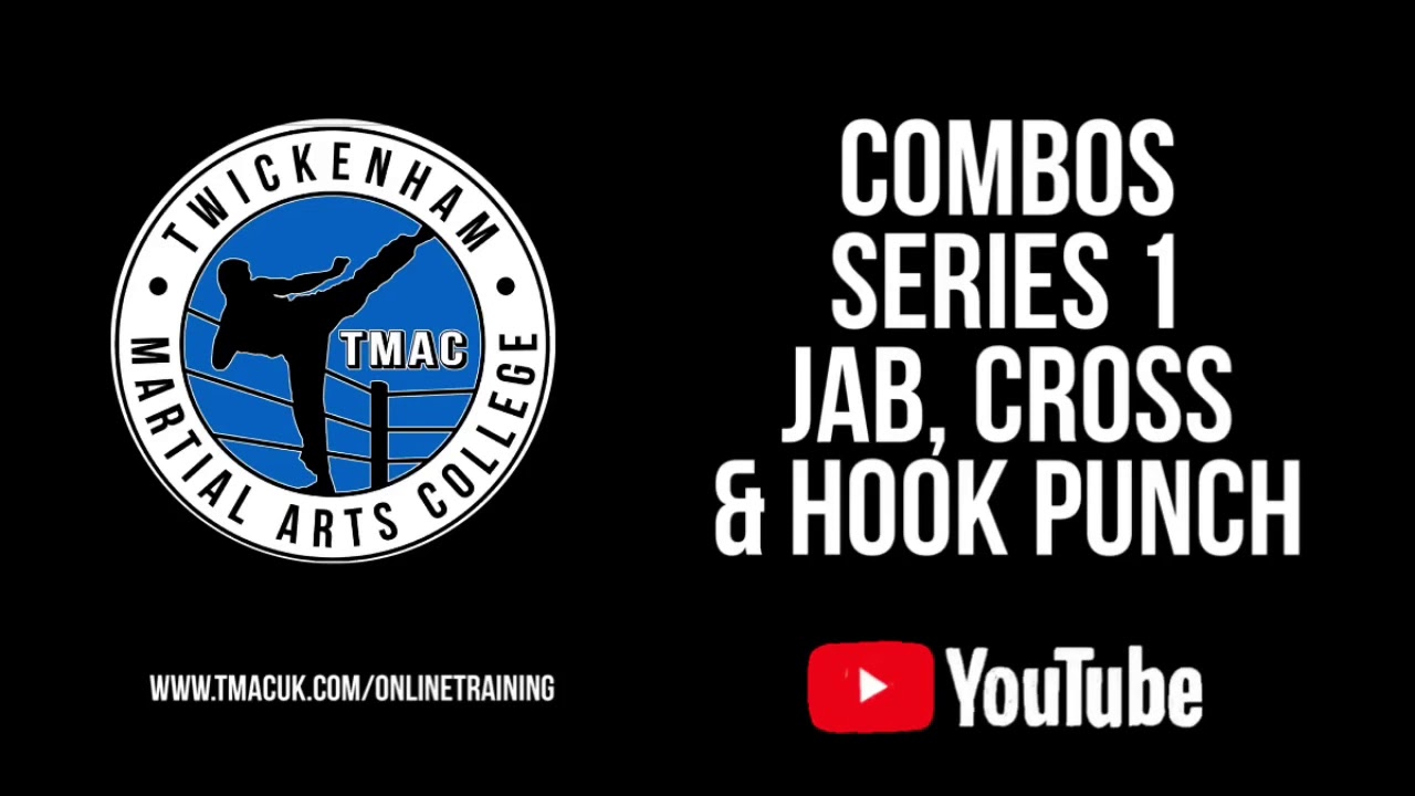The Martial Arts College - Series 1 Combos Jab, Cross & Hook punch.