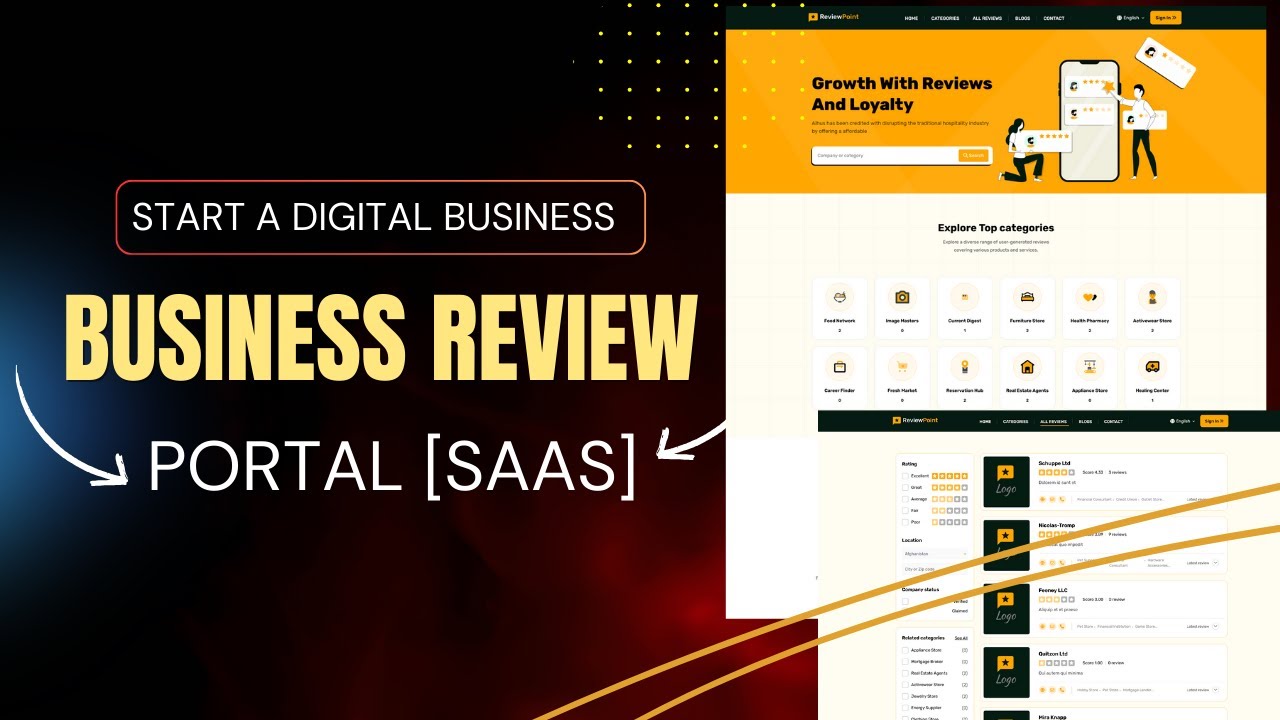 Launch Your Business Review Portal with ReviewPoint | Create a Scalable Business Review Platform