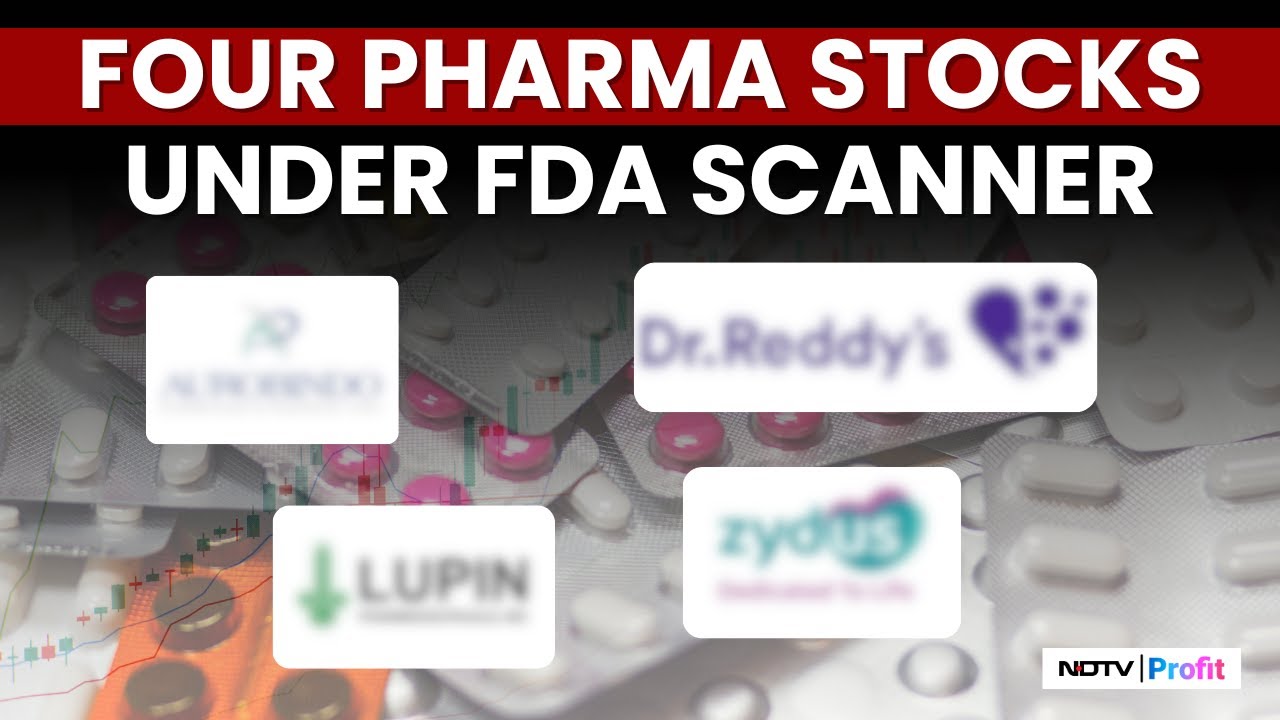 Will USFDA Observations Impact These Pharma Stocks Today? | NDTV Profit