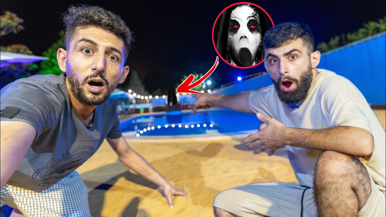 ماشا والدب ارسلو سلندرينا  لتراقبنا بجانب المسبح !! مرعب  (( بودي وايمن تيوبر ))