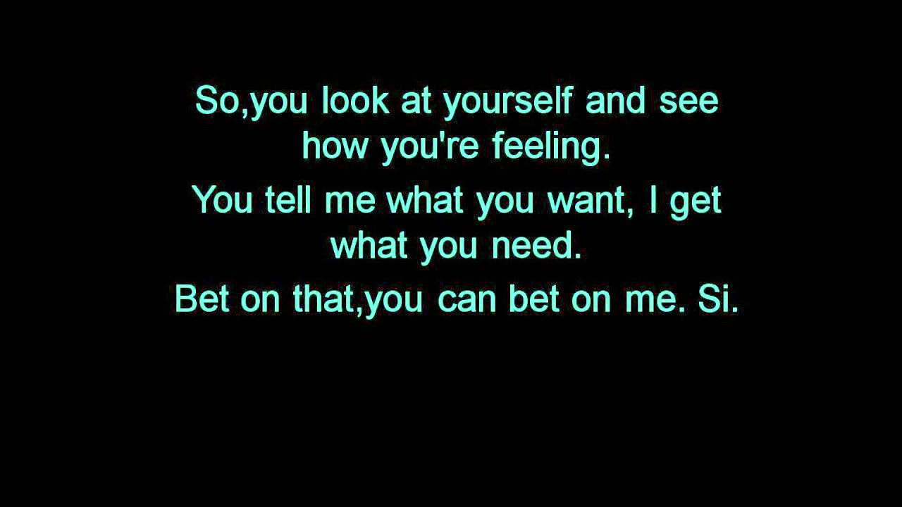 Pitbull & Nicole Scherzinger - Hotel Room Service (Remix) - Lyrics