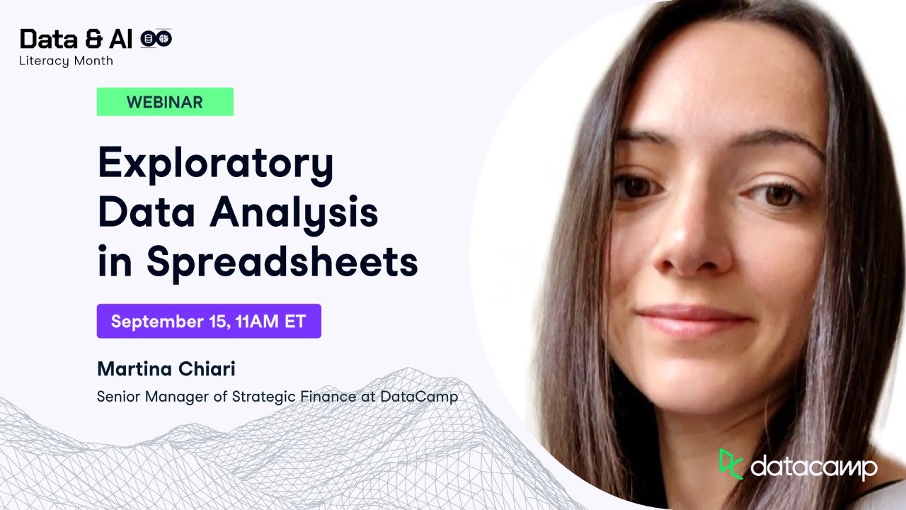 Exploratory Data Analysis in Spreadsheets