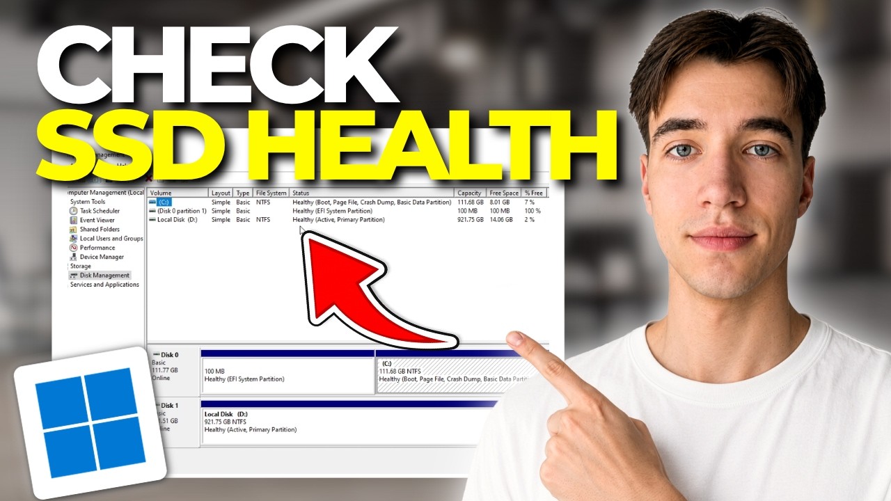 How To Check NVME SSD Health On Windows 11 | Tutorial 2026