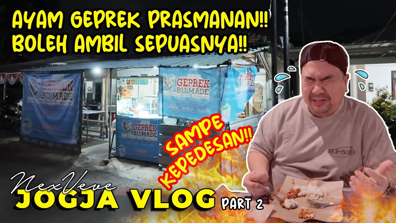 AYAM GEPREK PRASMANAN PEDES BANGET!! SEHARI SAMPE ABIS 60KG!!