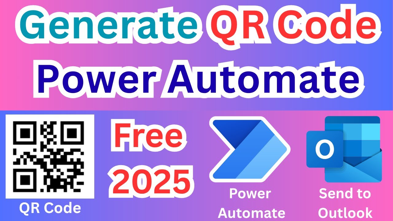 Generate QR Code Using Power Automate 2025