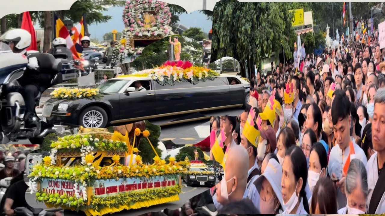 Biển Người Đổ Ra Đường Chiêm Bái Xá Lợi Phật Về Chùa Quán Thế Âm Đà Nẵng|MINH LÊ VLOG# 229