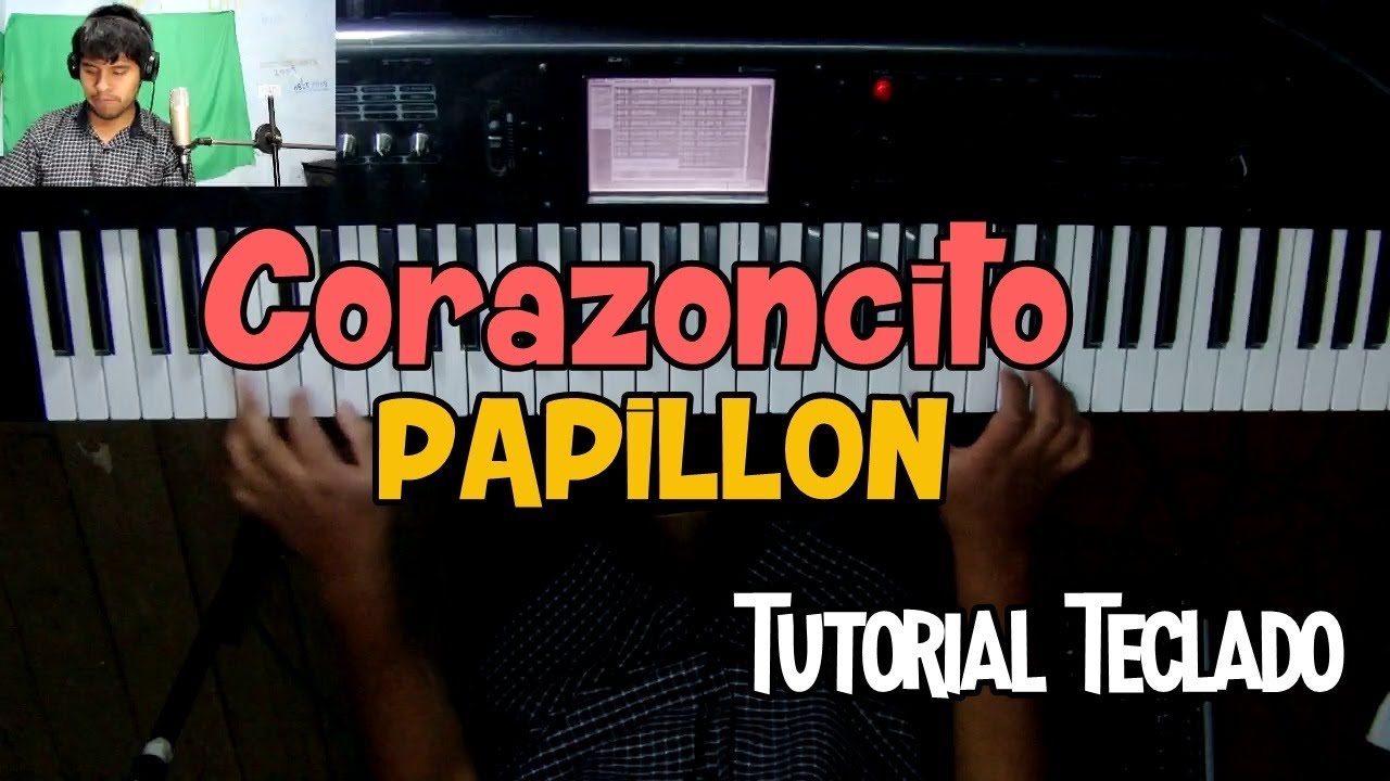 Corazoncito Papillon Tutorial Teclado