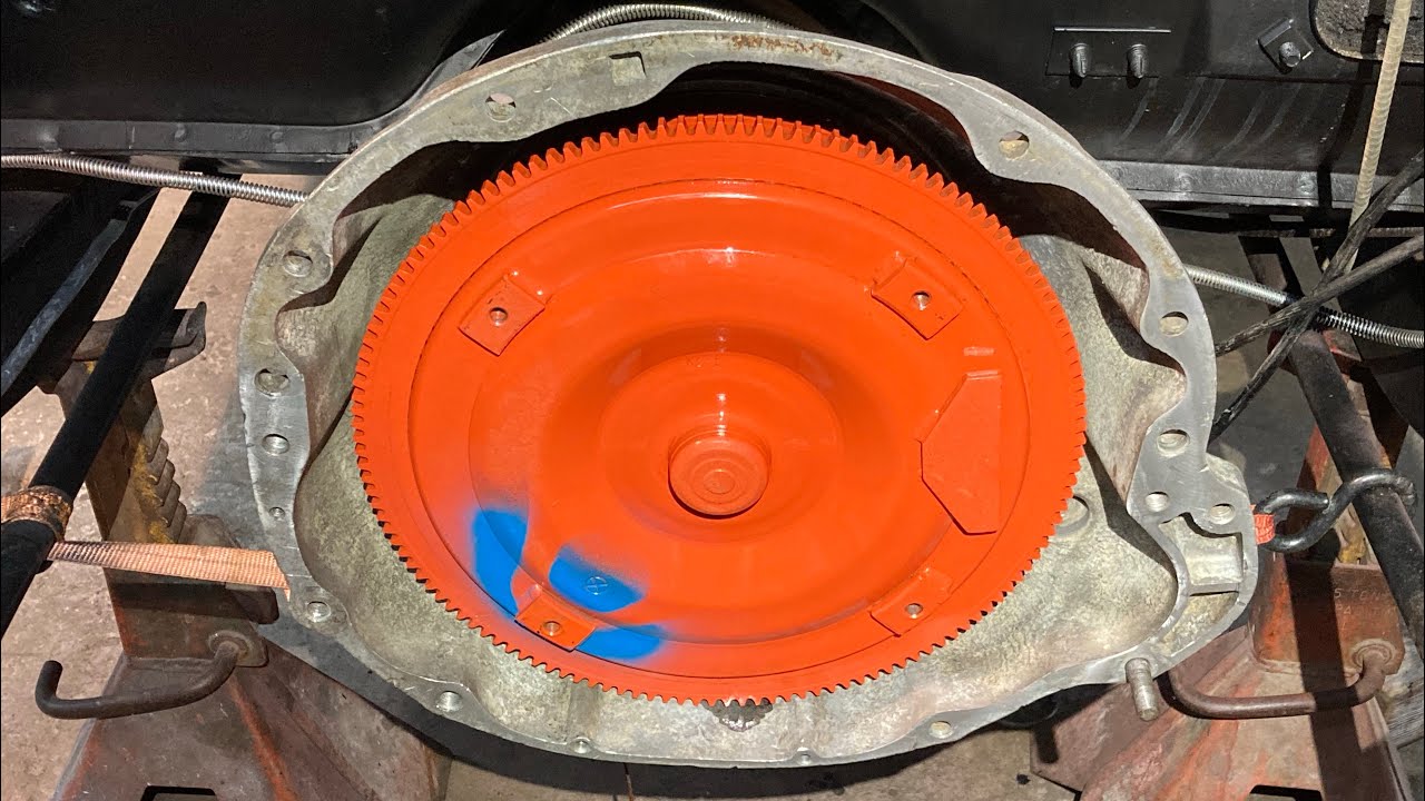 727 Mopar Transmission Workshop: установка входных валов, преобразователей и преобразователя в ре...