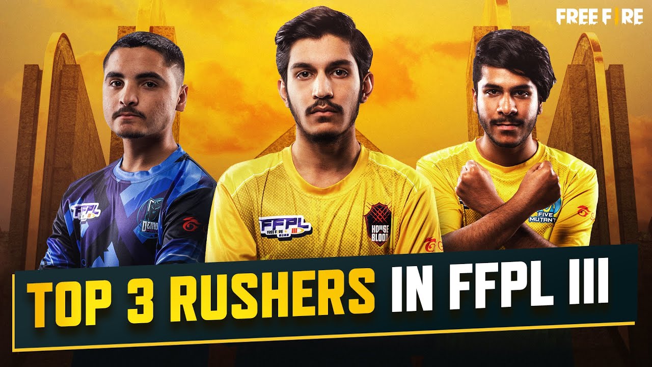 Top 3 Rushers in FFPL III | GameBird FFPL III
