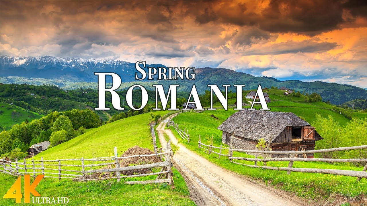 Spring Romania 4K Ultra HD &bull; Stunning Footage Romania, Scenic Relaxation Film with Calming Music.