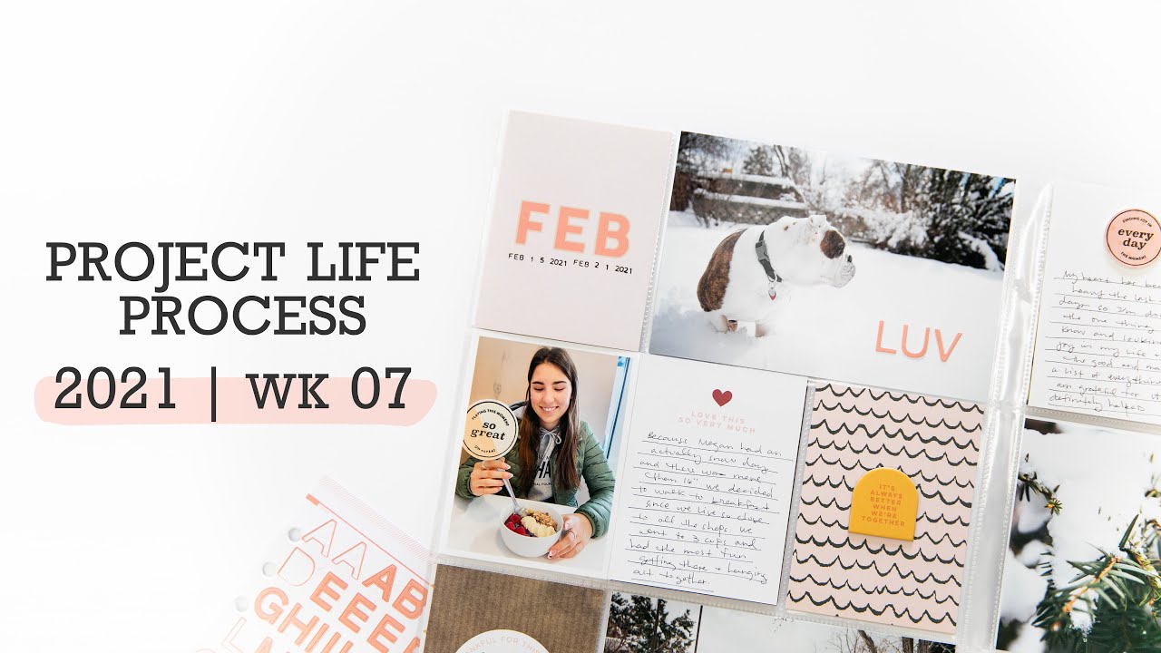 Project Life® Process Video 2021 | Week 07 | Studio Calico Documenter + Travelers Notebook Kits
