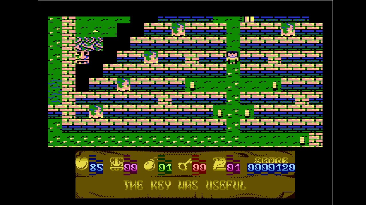 Laura na cartridge - Atari XL/XE - komentované video