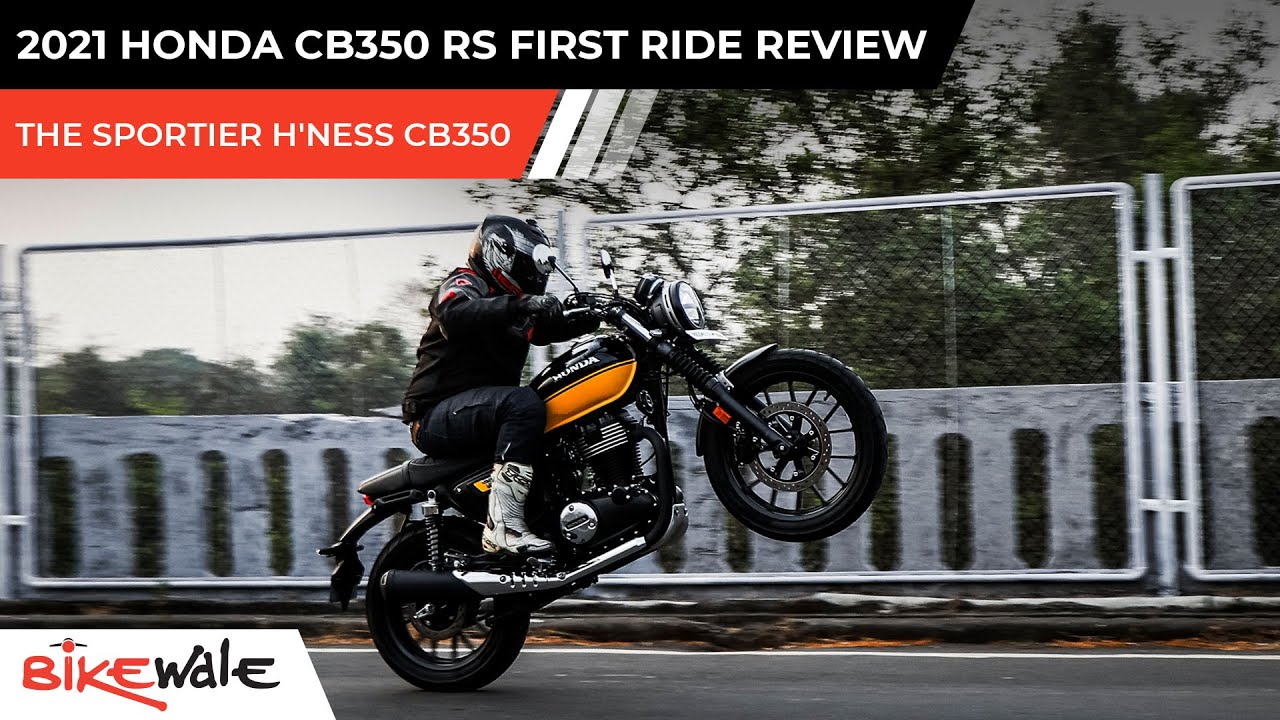 2021 Honda CB350 RS Review | The Sportier Hness CB350 | Test Ride | BikeWale