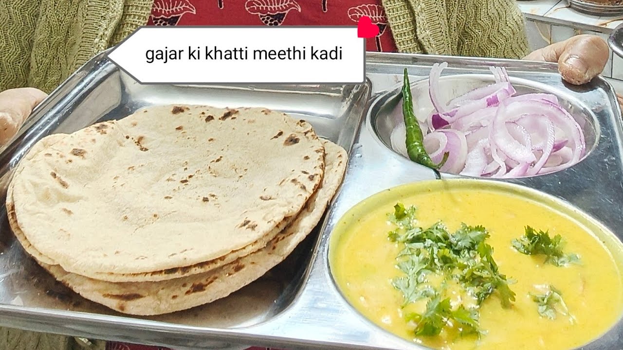 Gajar ki khatti meethi kadi 🤤🍴🧑‍🍳🤤#food #tastyindia #viralvideo #recipe #tasteofindia 