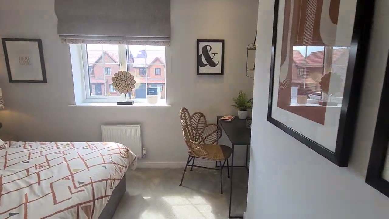 the baxter show home, bellway homes