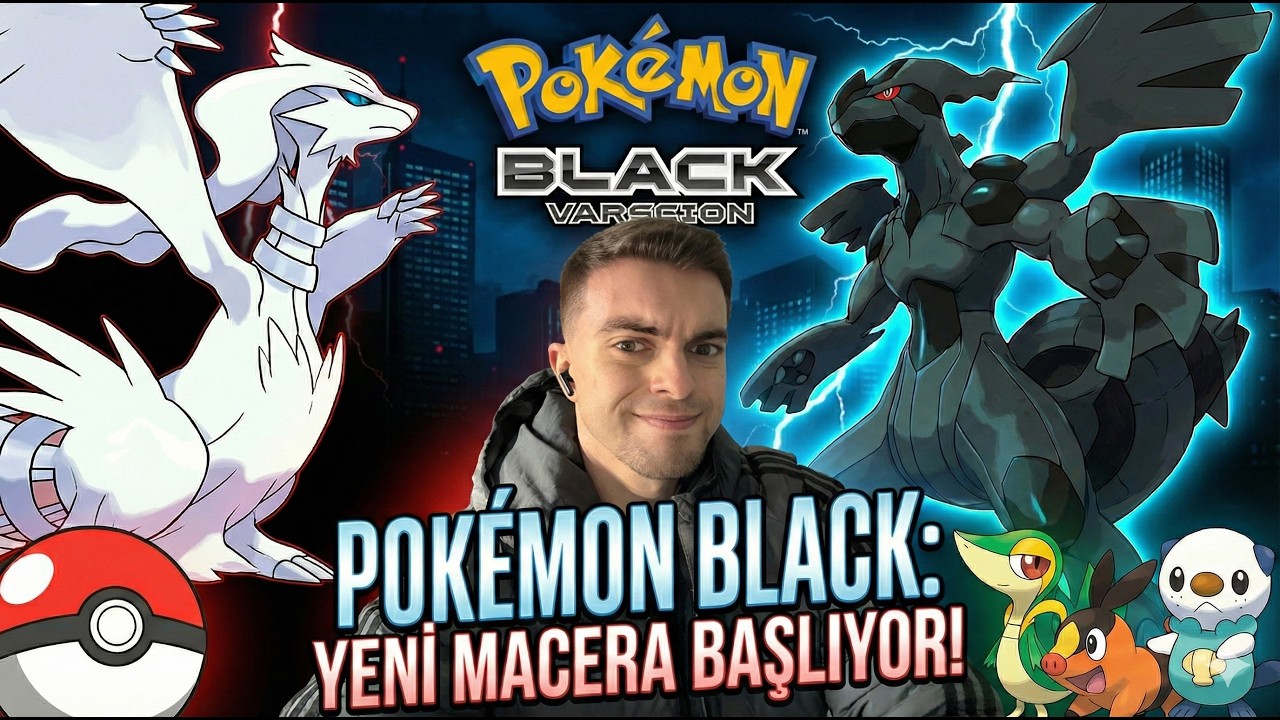 🔴POKEMON BLACK OYNAMAYA DEVAM!! (Pokemon Black Canlı Yayını)