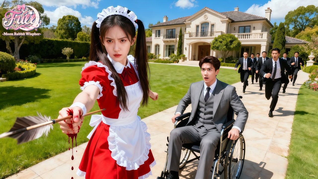 Enemies Send Assassin to Kill Disabled CEO,All Flee but Poor Maid Blocks Arrow to Save Him—Love Born