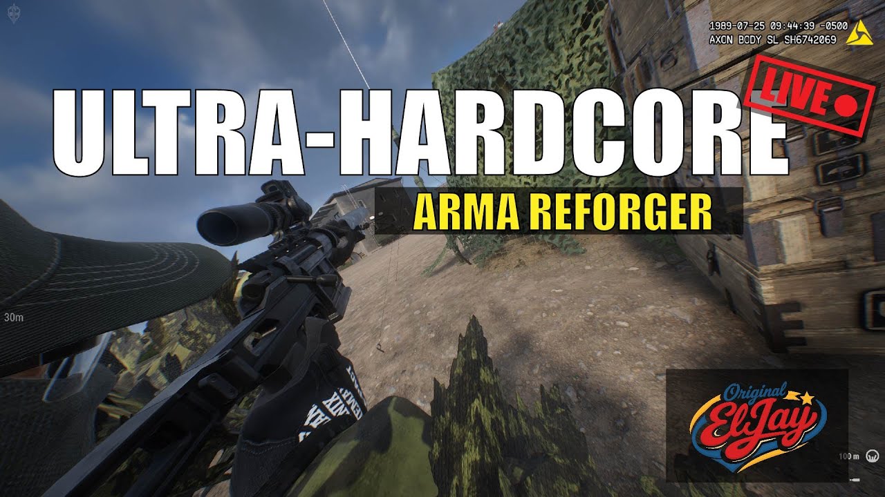 ULTRA HARDCORE Arma Reforger w/ a GARBAGE player🥂
