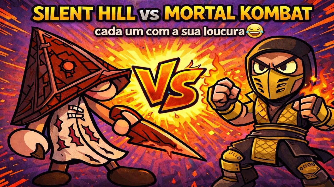 BATE PAPO DE BOAS : PORQUE MK É MELHOR QUE SILENT HILL?