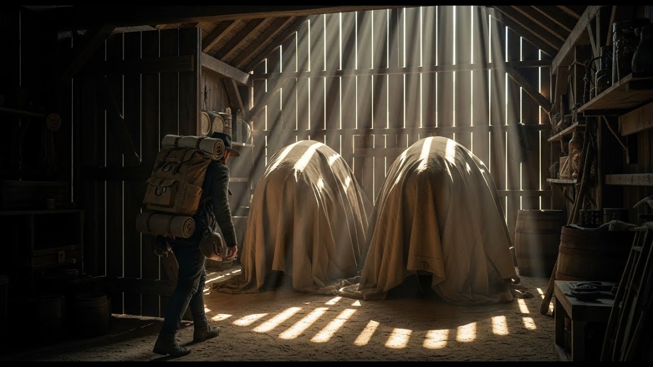 Mountain Man Cleared Grandpa’s Barn After The Funeral—The Covered Object Underground Will Shock You