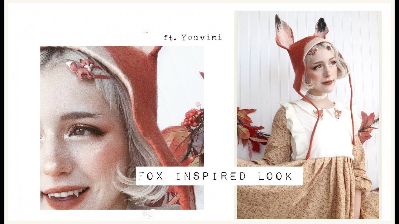 Fox Inspired Makeup & Outfit // ft. Youvimi