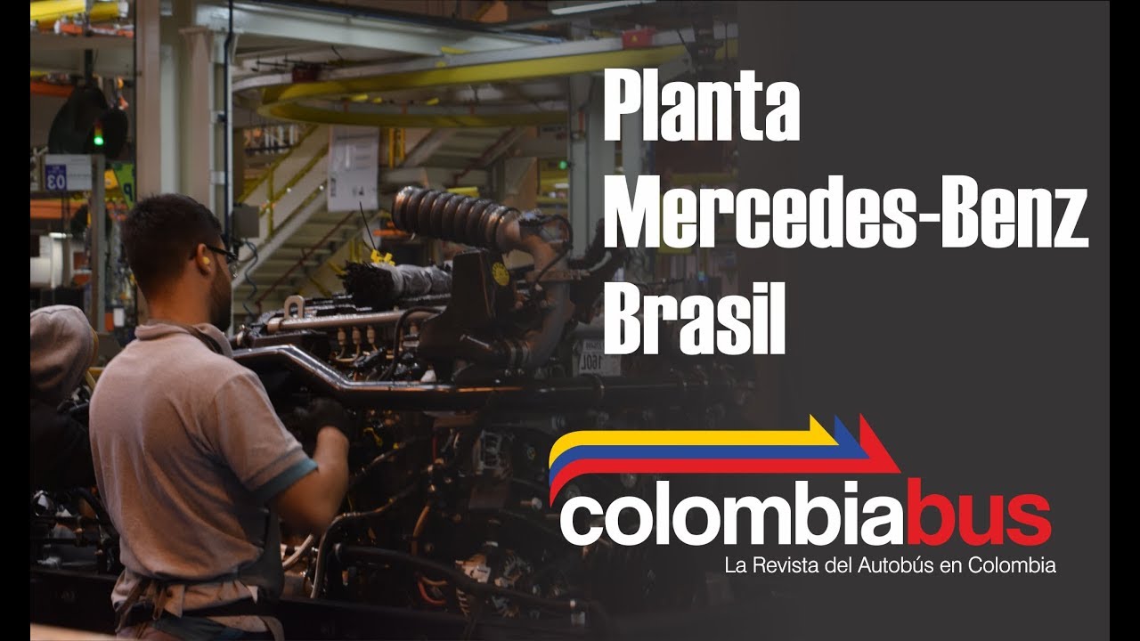 Exclusivo Colombiabus - Planta Mercedes-Benz Buses / Sao Paulo (Brasil)