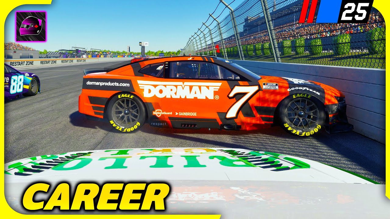 NASCAR 25 Career Mode Made Me Crash Out