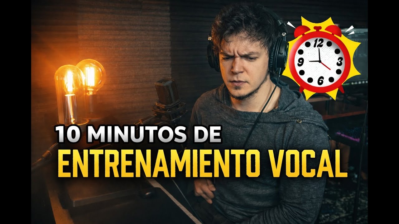 Entrenamiento vocal en 10 minutos para cantar mejor desde hoy