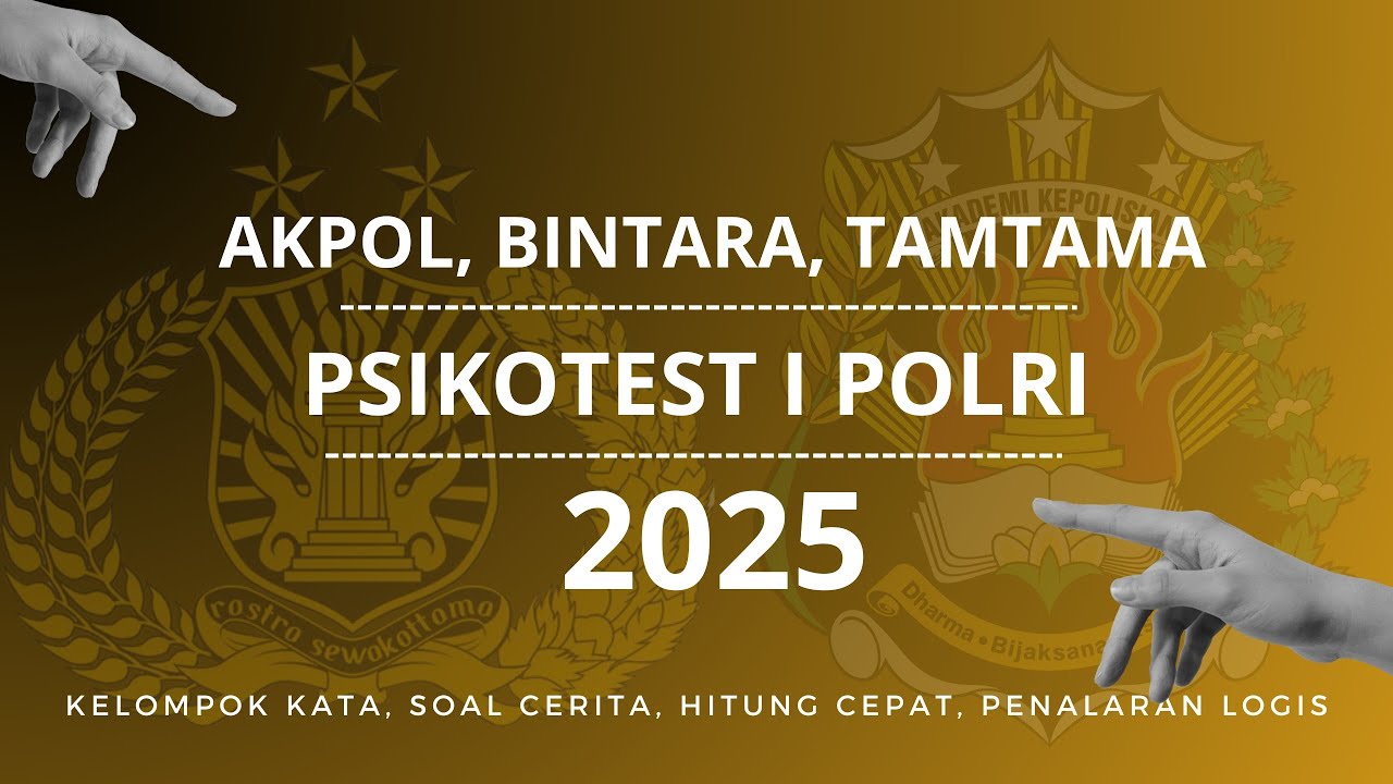 [PSIKOTEST POLRI 2025] 12 soal lanjutan yg sring mncul pda Tes Psikologi I Polri #psikotestpolri2025