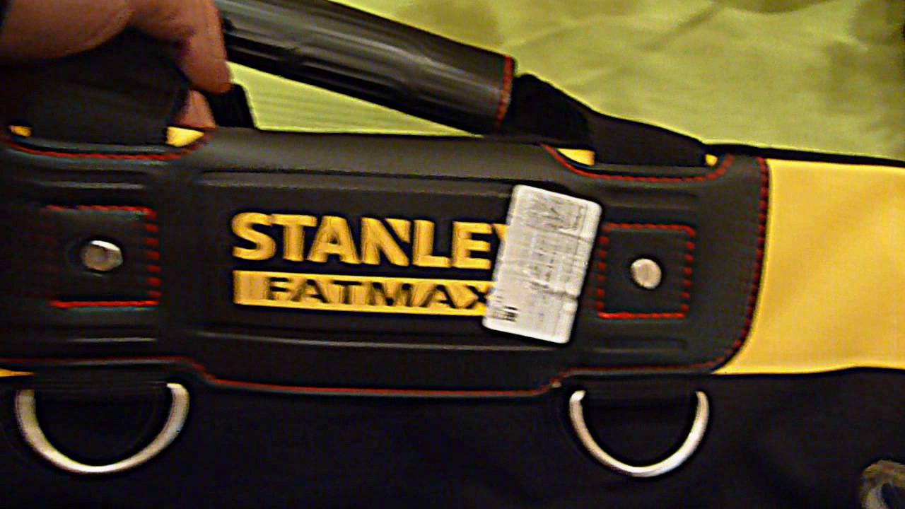 Обзор сумки для инструмента Stanle Fatmax 18