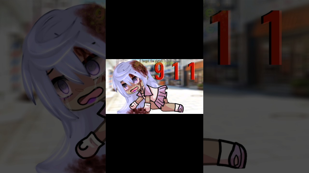 ⚠️Warning blood⚠️!911 meme ||p2 of killing butterfly|| credits to the original creator of this trend