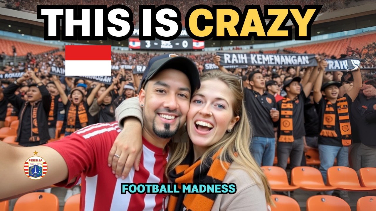 Our FIRST FOOTBALL Match in JAKARTA 🇮🇩 - INDONESIA we are SHOCKED!