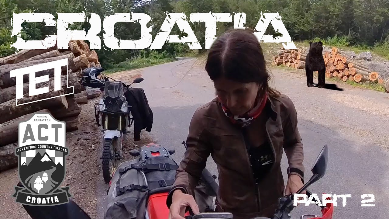 Motorcycle Adventure in Croatia | TET & ACT Routes, Velebit Loop & Eye of the Earth - Ep.24-5