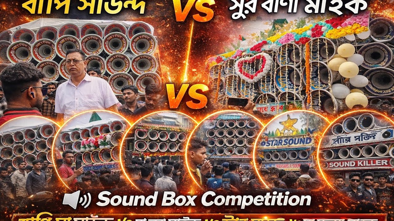 আজ👉বাঁকুড়া খরশীতে♨️6 টা সেটের ভয়ংকর রোড শো ✨সাউন্ড কিলার🤔ক্ষেপিমা🤔মাতারা🤔সুরবানী🤔সটার🤔মা মনসা