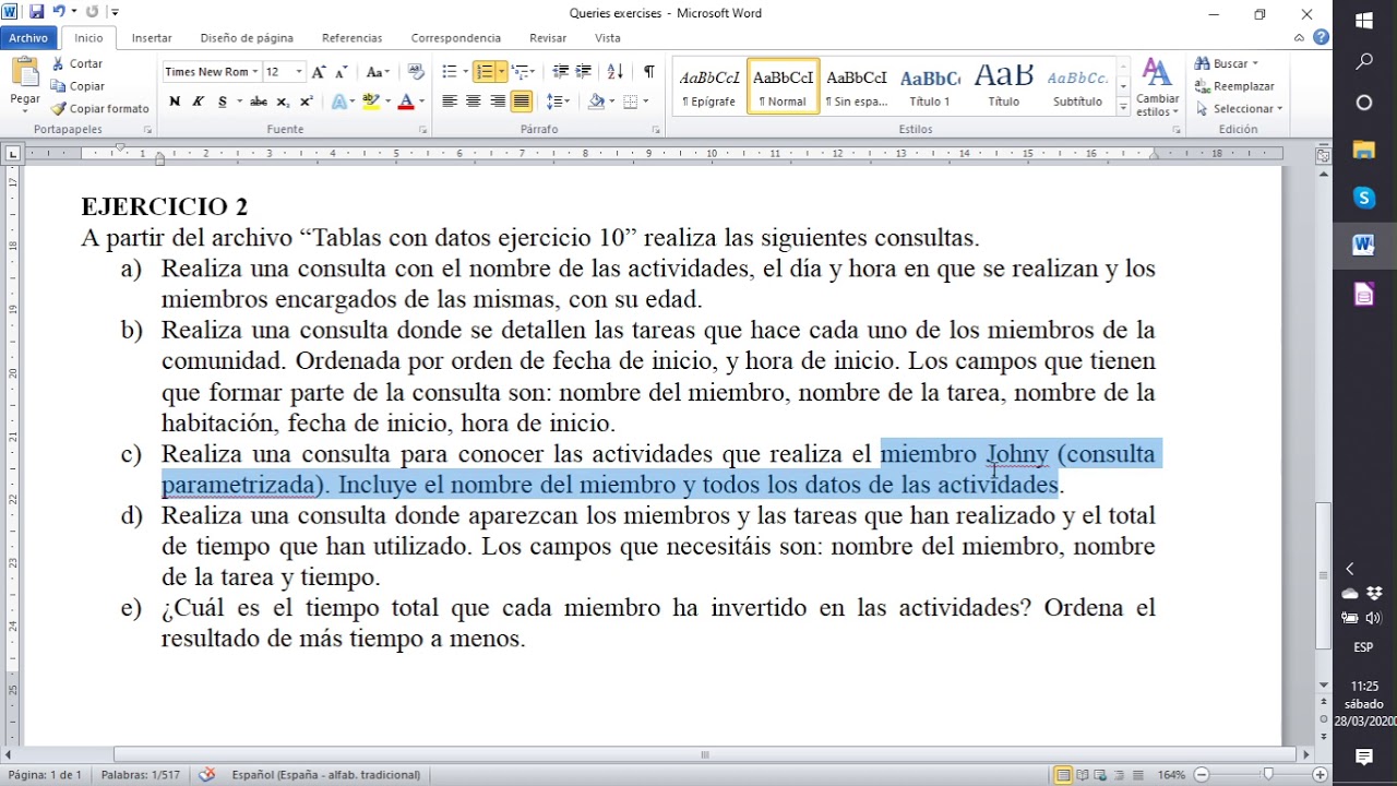Libre Office Base 4 - Tutorial solución ejercicio 2 consultas