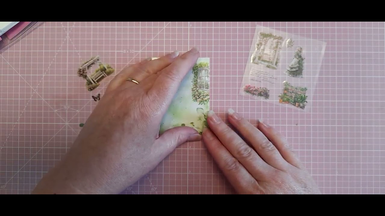 ART COLLAGE,  PETITE BALADE BUCOLIQUE #artcollage #scrapbooking