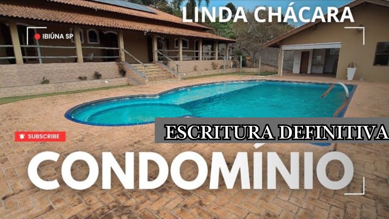 BELÍSSIMA CHÁCARA EM CONDOMÍNIO FECHADO!!